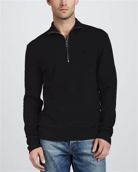 burberry men's sweaters sale|Burberry men's half zip pullover.